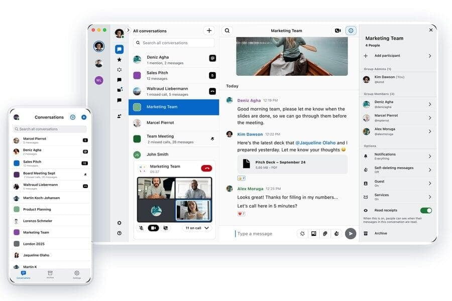 Secure Communications, Content Management & Collaboration